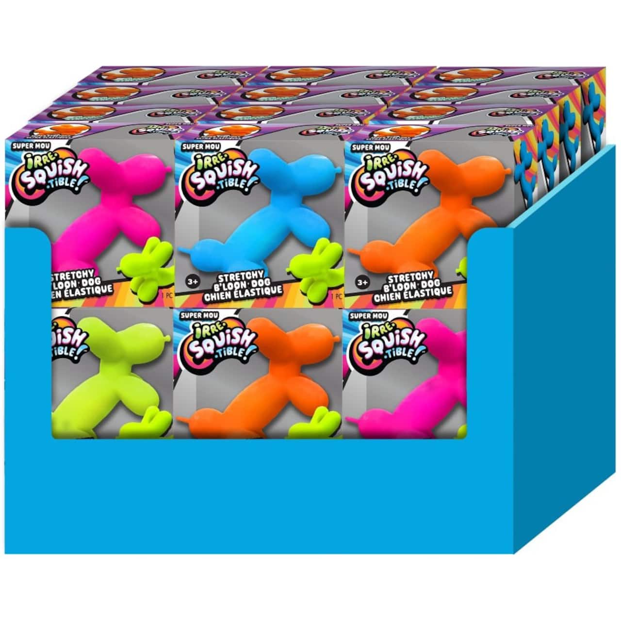 Assorted Ja-Ru® Irre-Squishtible!™ Stretchy B'Loon Dog, 1pc.